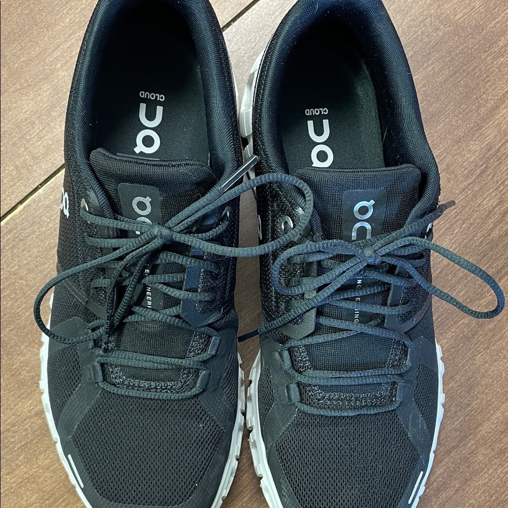 On Running Women's Cloud Running Sneakers - Black & White